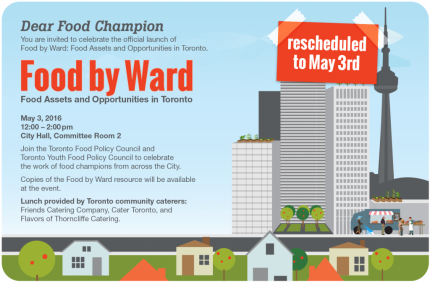 Food by ward launch-May 3, 2016