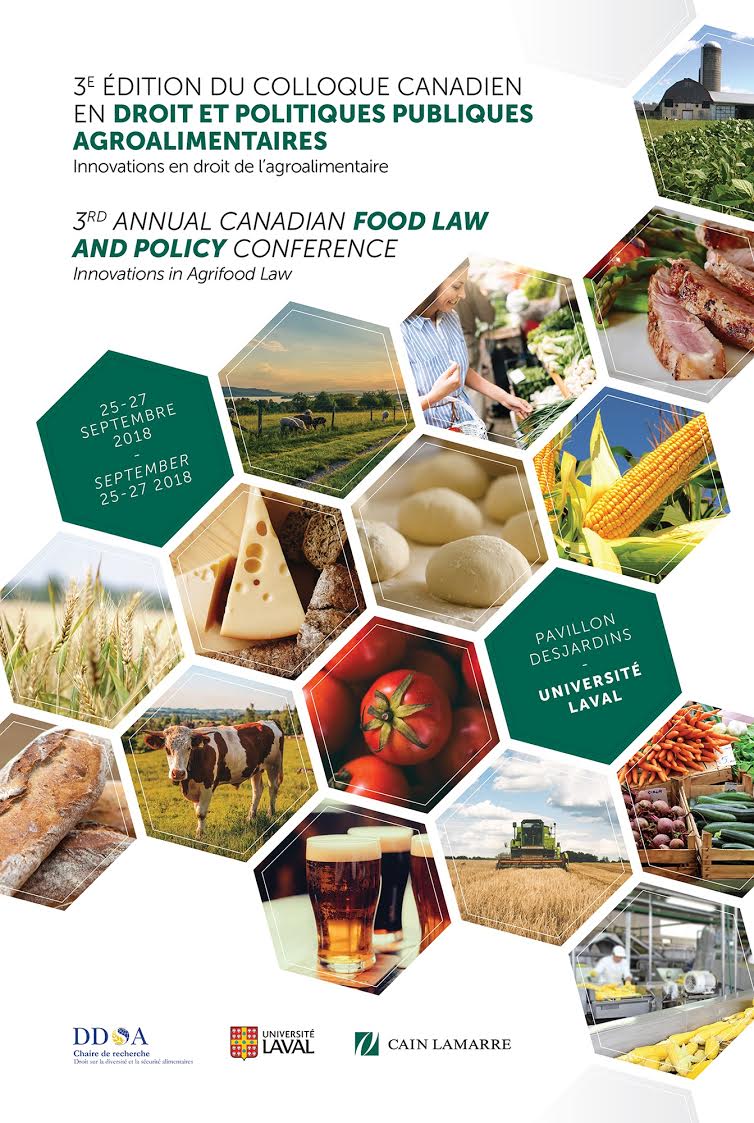 Early Bird Registration for 3rd Annual Canadian Food Law and Policy