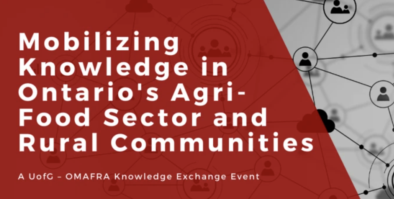 Mobilizing Knowledge In Ontario’s Agri-Food Sector And Rural ...